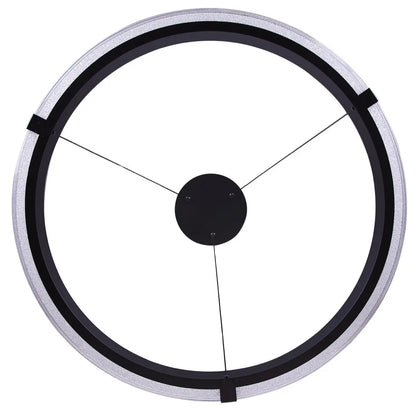 Solance LED Chandelier – Matte Black with Acrylic Shade