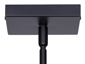 Zelie 3-Light Chandelier – Matte Black